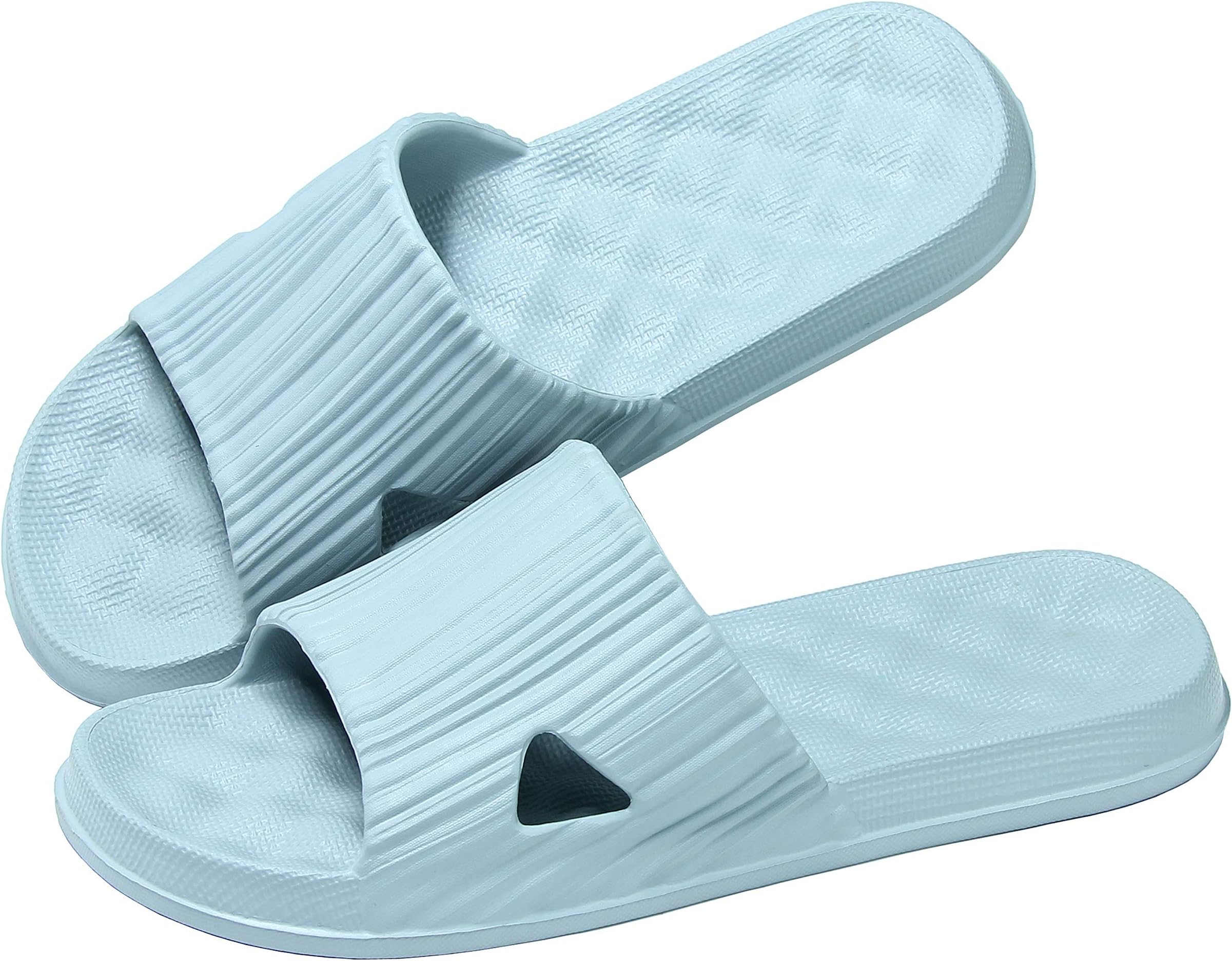 Shower Slipper, Bathroom Non-Slip Slippers, House and Pool Sandals, in-Door Slipper with Massaging Effect