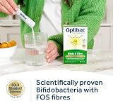 OptiBac Bifido & Fibre Probiotics 30 Sachets 25 Billion Bacteria Vegan view 2