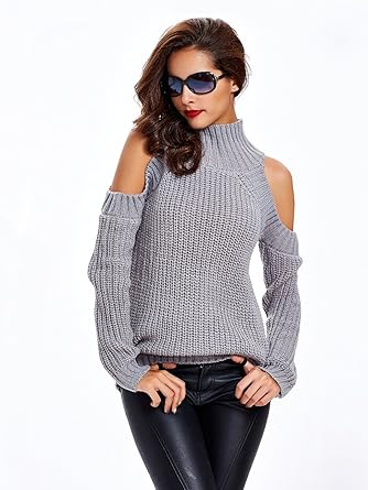 Sueter mujer con hombros descubiertos Clearance