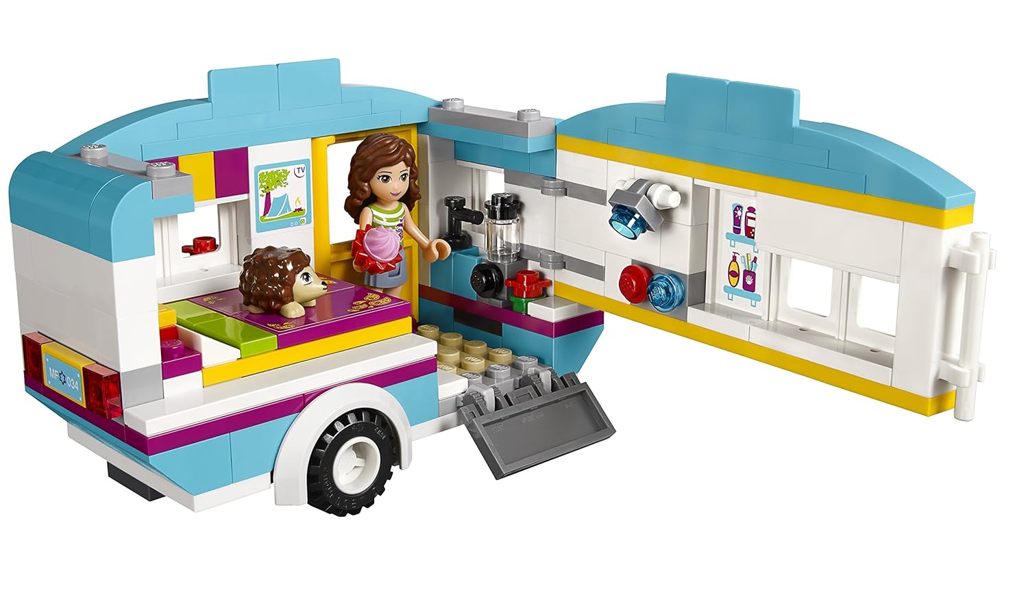 lego friends caravan