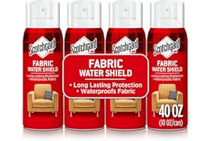 Scotchgard Fabric Water Shield, Water Repellent Spray for Clothing and Household Upholstery Items, Long-Lasting Water Repelle