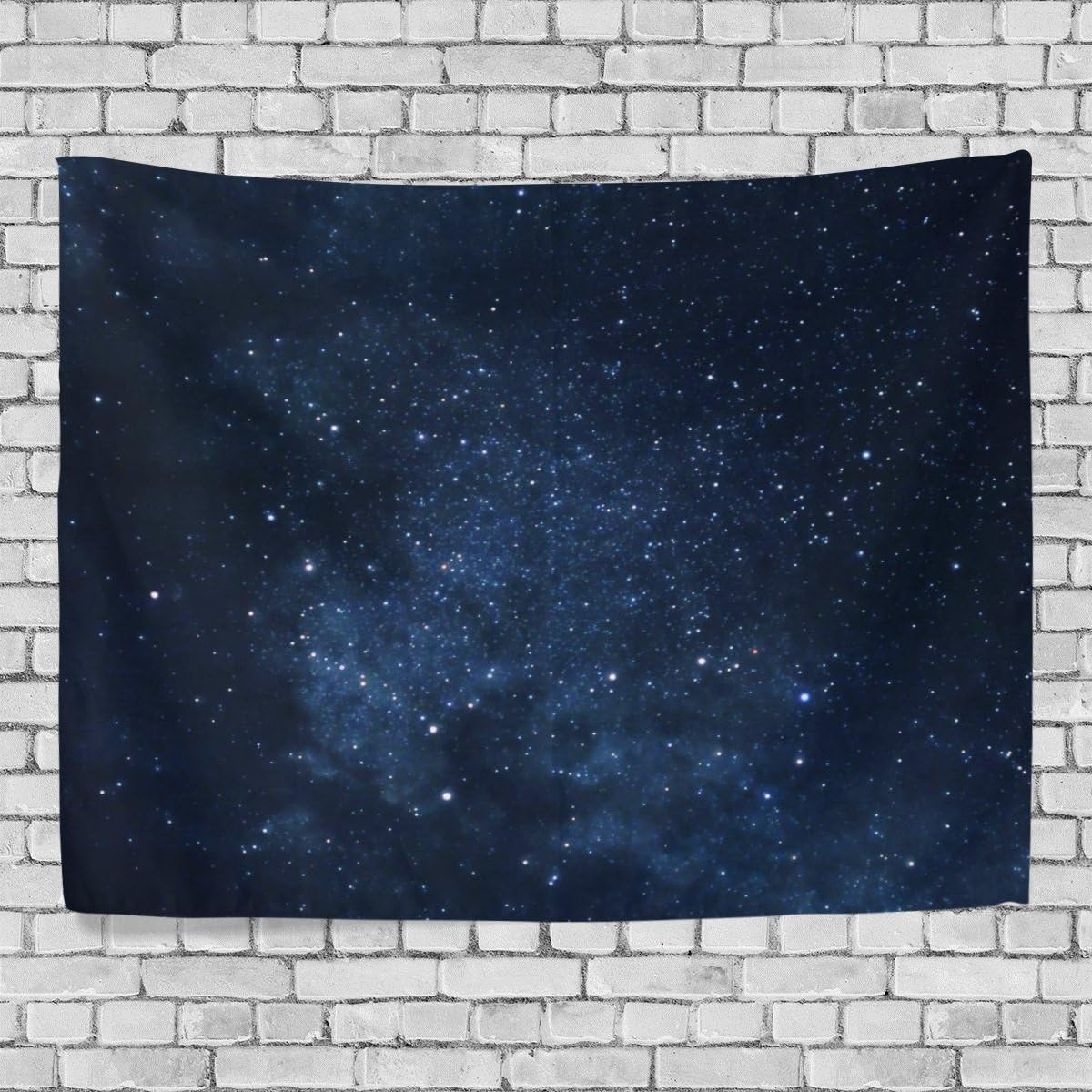 Space Starry Sky Deep Outer Space Nebula and Galaxy in The Universe Pattern Tapestry Wall Hanging Small for Bedroom Living Room Dorm Wall Art 60 x 40 inches