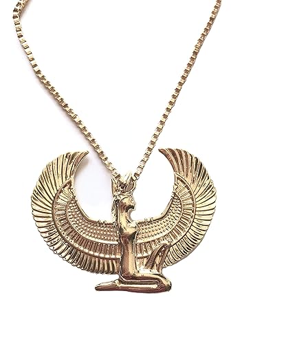 Amazoncom Luxury Defined Egyptian Goddess Isis Pendant