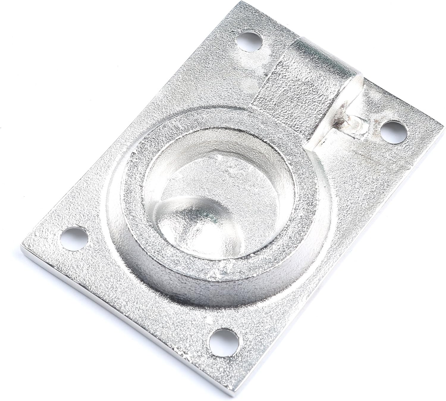 MxEol Boat Recessed Hatch Pull Handle Marine Locker Flush Lift Ring Stainless Steel Size 1-1/2 W/ Screws: Clothing