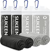 Sukeen Cooling Towel 40x12 Neck Face Microfiber Instant Cooling Gym Yoga