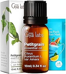 Gya Labs Petitgrain Essential Oil for Skin - 0.34