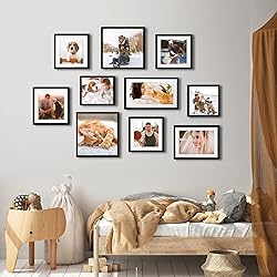 upsimples 12x12 Picture Frame, Display Pictures 8x8
