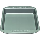 Farberware Nonstick Bakeware 9-Inch Square Cake Pan, Gray