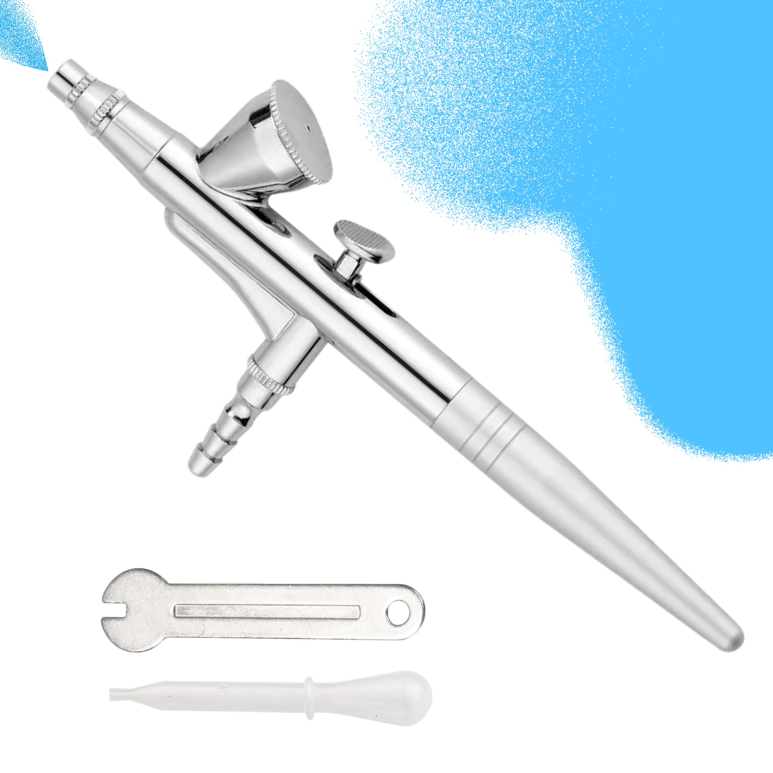 Photo 1 of Portable Airbrush Gun Gravity Feed Airbrush Nails Pen Oxygen Gun Paint Spray Silk Makeup Kit Aerografo para Reposteria Aerografos para Pintar Profesional