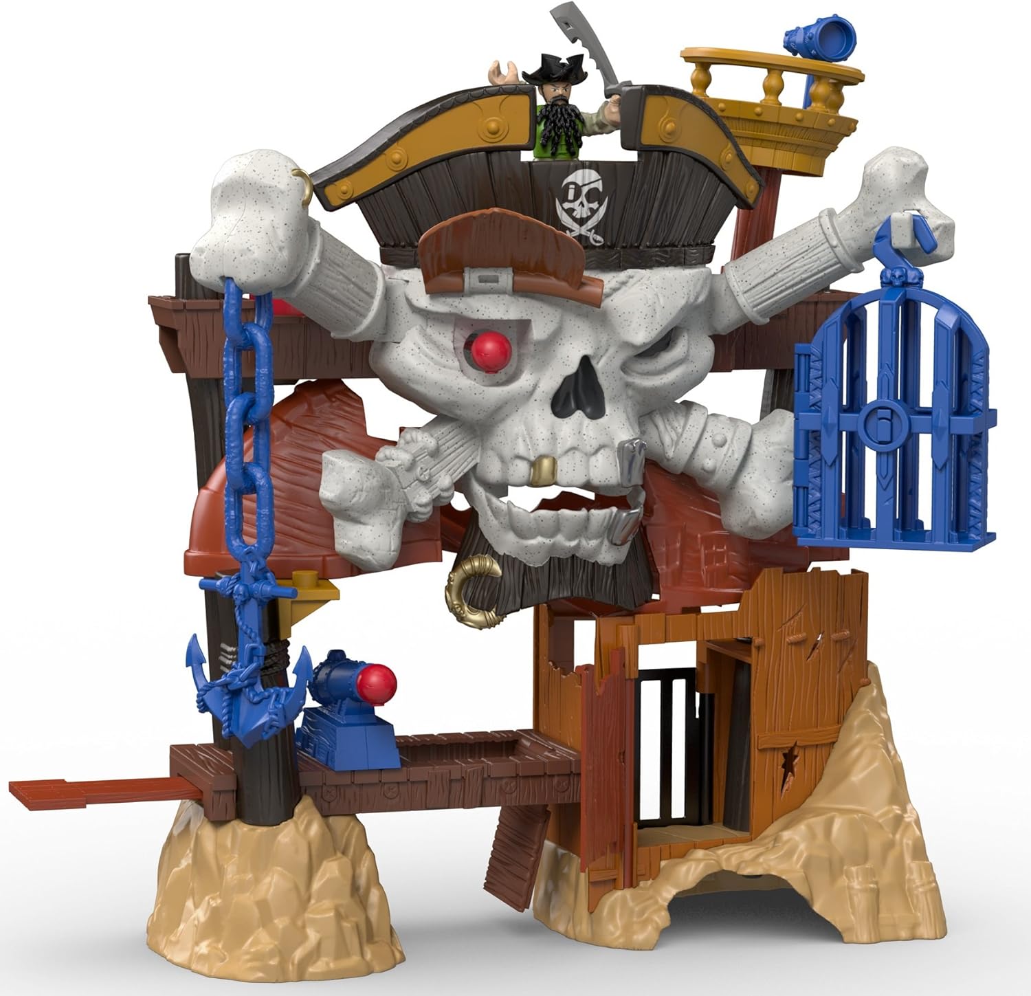 imaginext blackbeard's lair uk