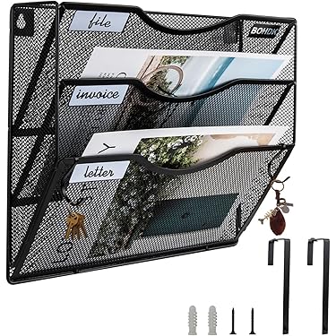 Cathedral A4 Hanging Wall File & Week Planner - Expanding Storage Organiser Box