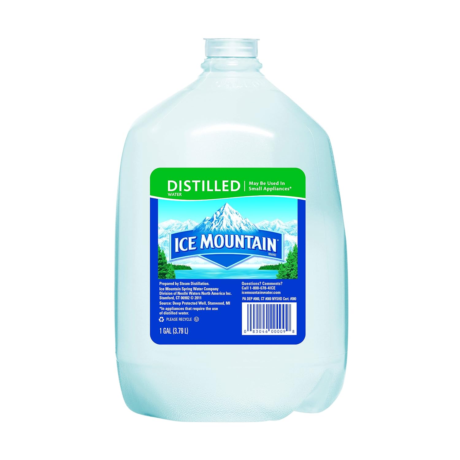 Ice mountain Distilled Water 128oz (083046000098)