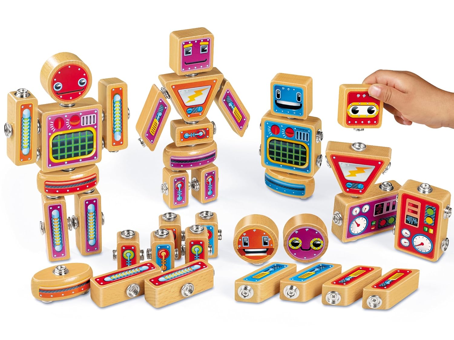 Amazon Lakeshore SnapBots 赤ちゃん・幼児のおもちゃ おもちゃ