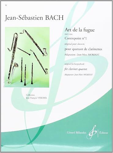 Download Art de la Fugue Bwv 1080 Contrepoint N 1 PDF