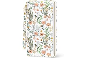 Nipichsha Womens Wallet, RFID Wristlet Wallet for Women, Cute Ladies Purse, Large Credit Card Clutch Wallets, Leather Card Holder Wallets with Zipper & Phone Holder, Village Road Flowers