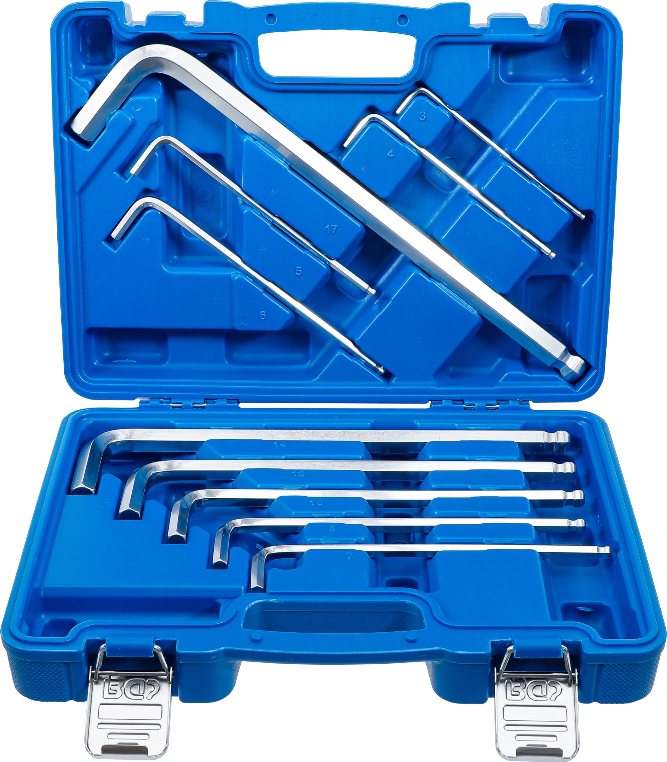 BGS 795 | L-Type Wrench Set | "Max" | internal Hexagon 3 - 17 mm | 10 pcs.