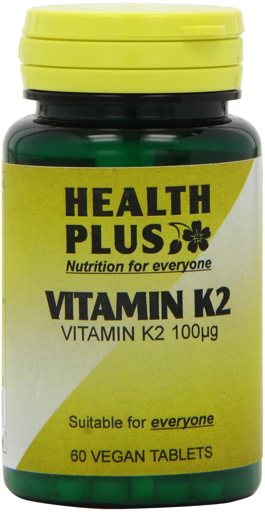 Health Plus Vitamin K2 100µg Joint and Bone Health Supplement - 60 Tablets
