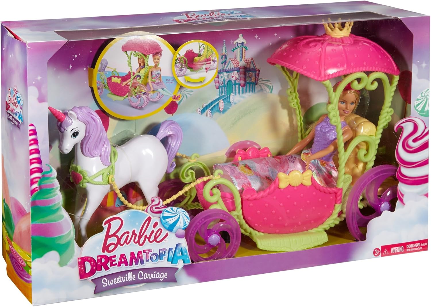 barbie carruaje dreamtopia