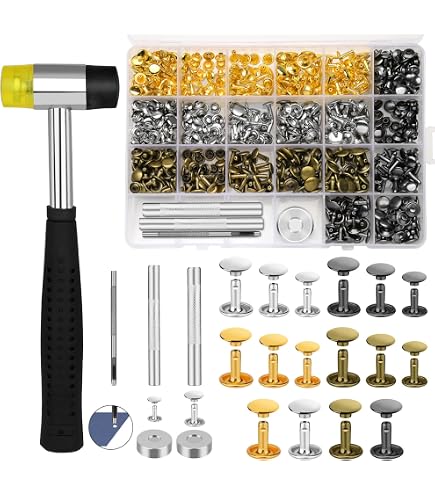 Single Cap Rivet Tool Outus Rivets Single Cap Rivet Tubular Metal Studs With Fixing Tool Kit
