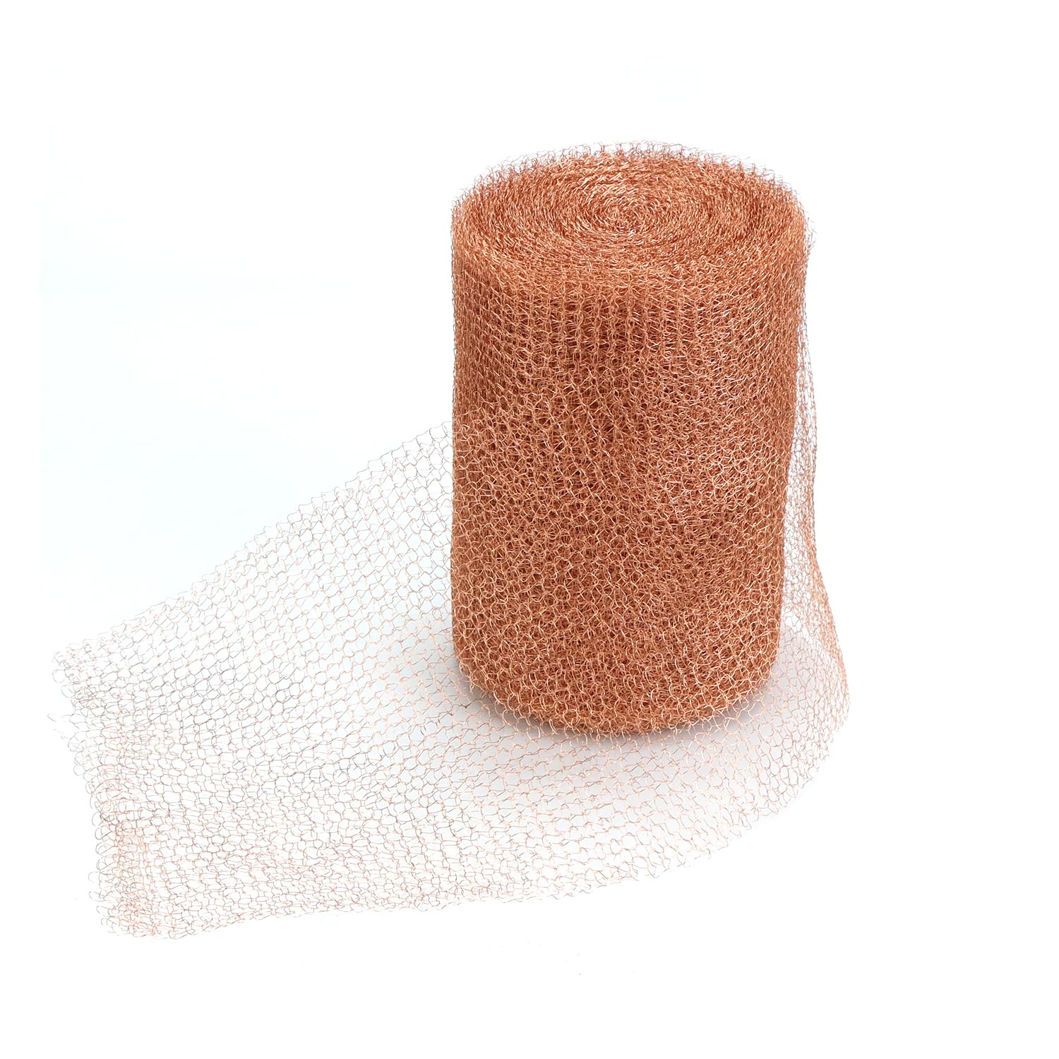 QWORK® Copper Mesh Slug and Snail Control, 5Inches X 40 Feet, Pure Copper Mesh Roll for Indoors&Outdoor, Garden