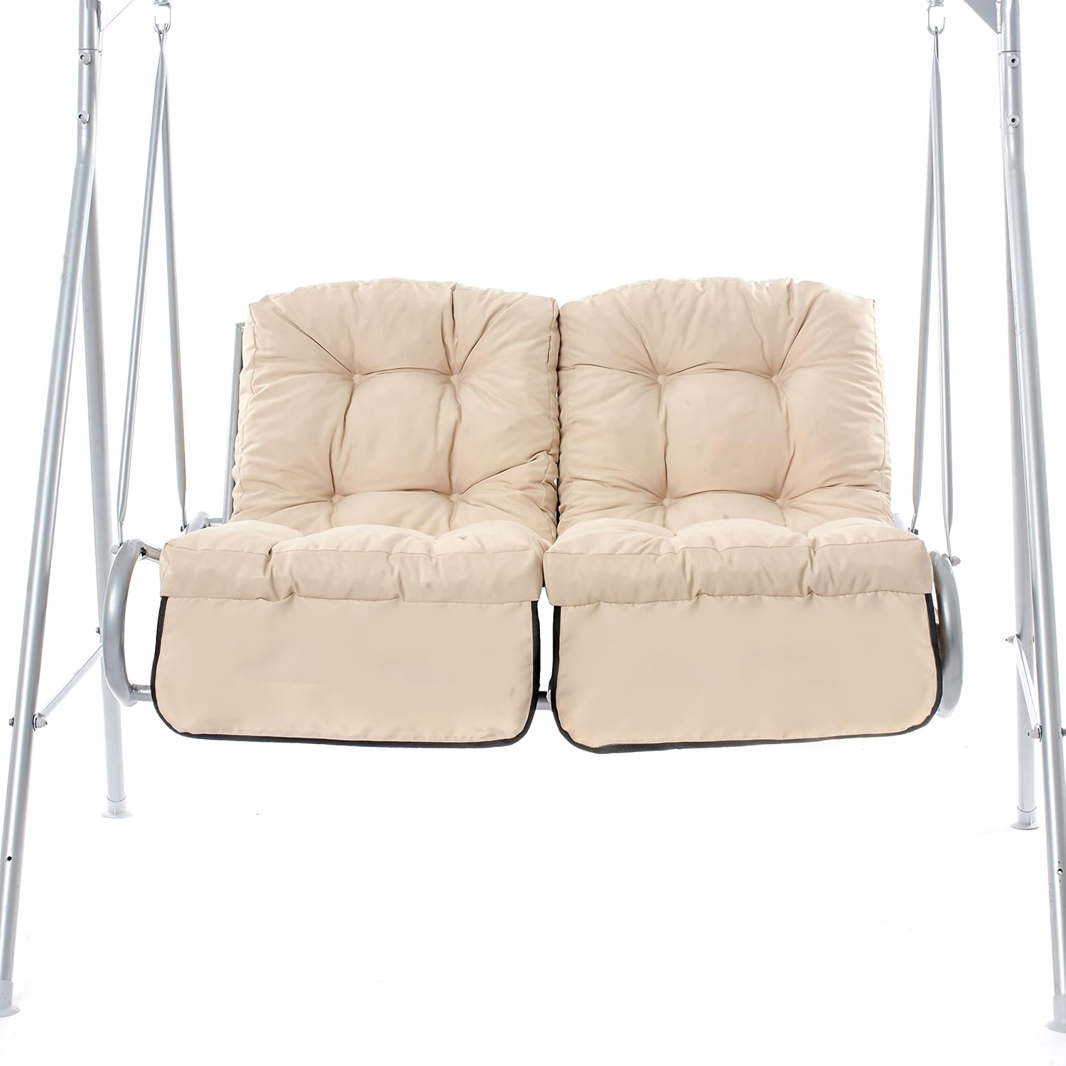 Gardenista Garden Swing Hammock Seat Bench Cushion Water Resistant Easy Clean Fabric 2 Seater Outdoor Patio Furniture Cushion Seat Pad Soft Touch Comfortable Purple Decorative Pillows Garden Furniture Accessories