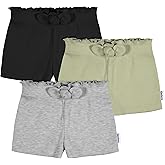 Gerber Baby-Girls Toddler 3-Pack Pull-on Knit Shorts