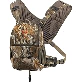 Badlands Bino XR Pro - Binocular Case, Realtree EDGE | Featuring an enlarged binocular opening with a moveable shelf and an upgraded magnet-closure rangefinder compartment