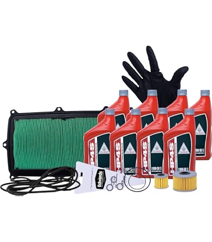 Tusk Drivetrain Oil Change Kit For Honda Rubicon & Talon - Pro Honda 80W-90 Gear Oil With Crush Washers