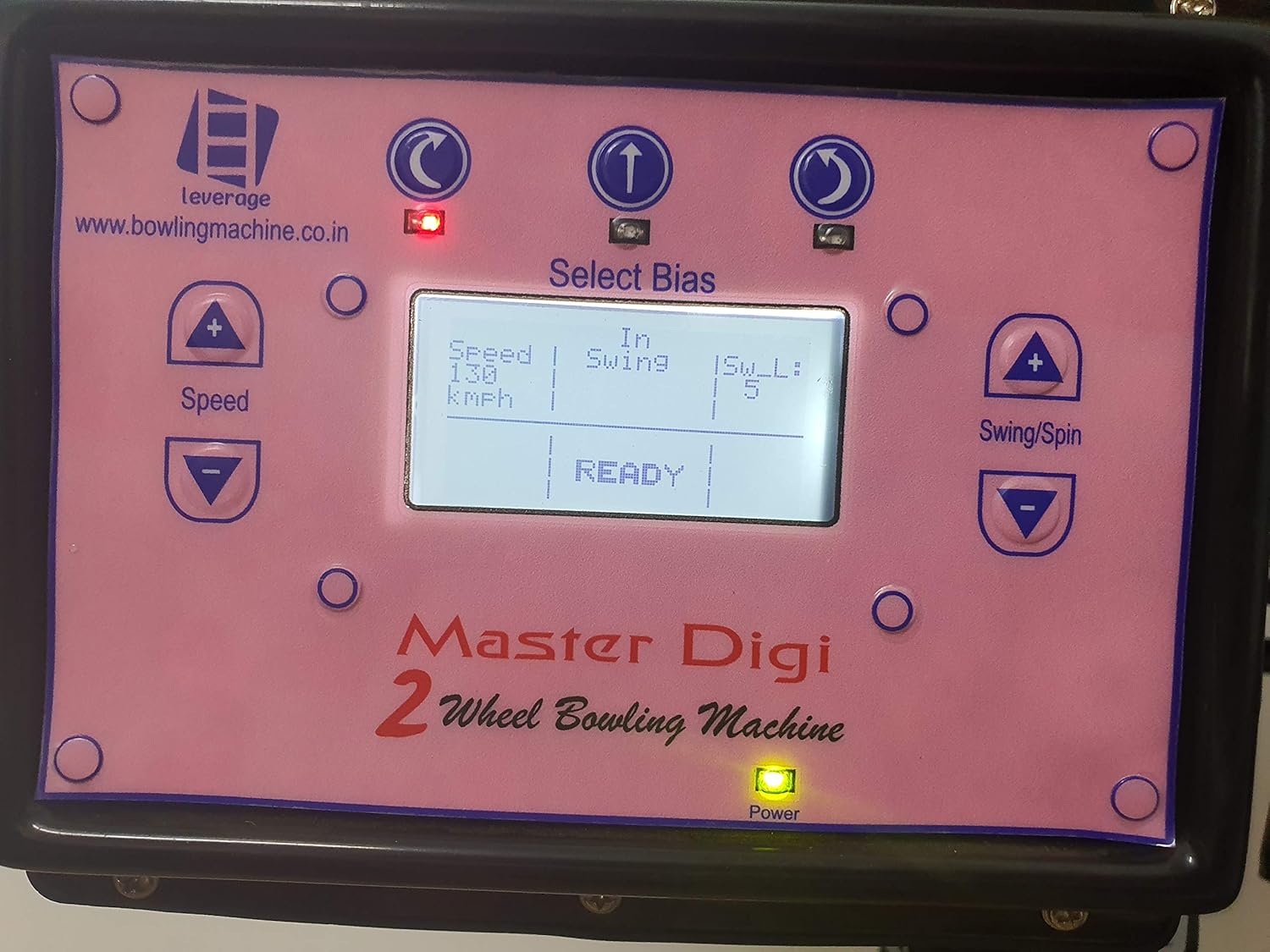 leverage master digi bowling machine price