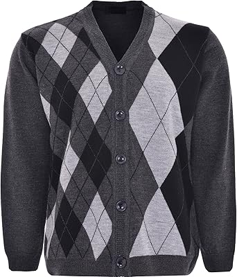 cardigan with diamond buttons