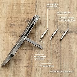 OKNIFE Opry Multitool EDC Ti Pry Bar Set, Bottle