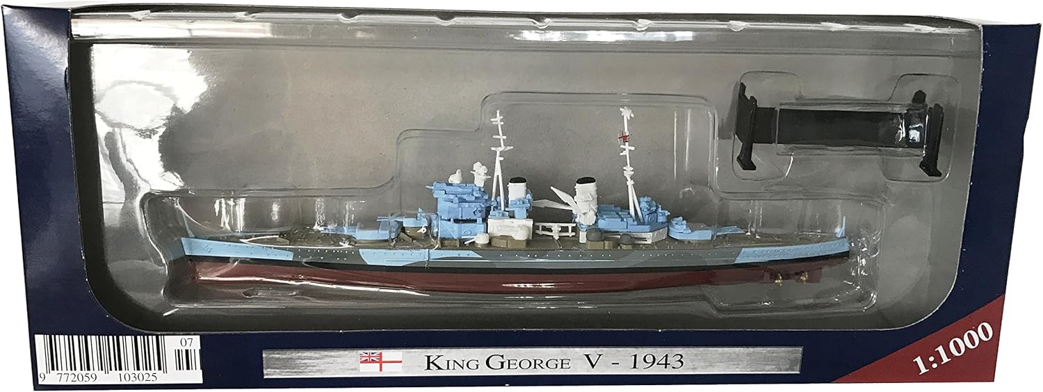 Amazon Co Jp キングジョージv 1943 1 1000船型 King George V 1943 1 1000 Ship Model Amercom St 7 ホビー 通販