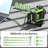 Huepar 16 Lines 4D Laser Level Self-Leveling Green Cross Line 360° Magnetic Base view 4
