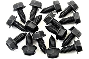 Retro-Motive Body Bolts- 5/16" x 13/16" Long- 1/2" Hex- 5/8" Flange- Fits GM- Qty. 20 Bolts- #1891-20