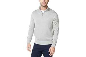 Nautica Mens Nautica Men's Quarter-Zip Sweater