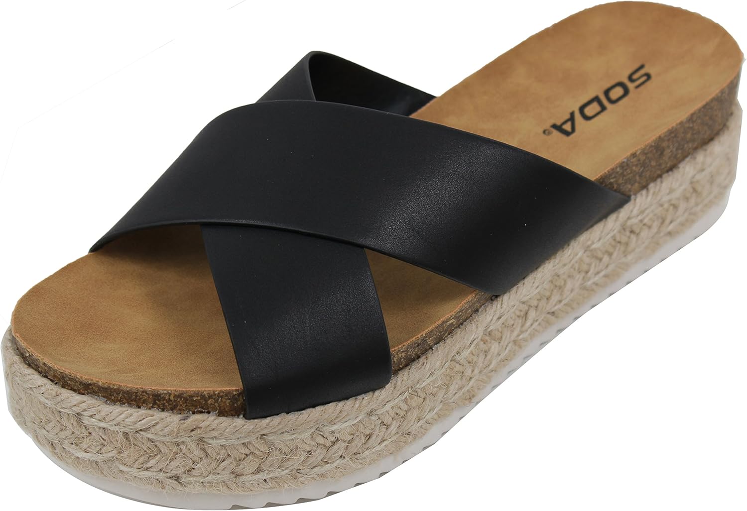 soda criss cross espadrille