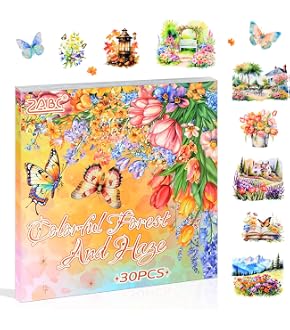 Knaid 260 Pieces Vintage Ephemera Pack Junk Journal Kit Scrapbook ...