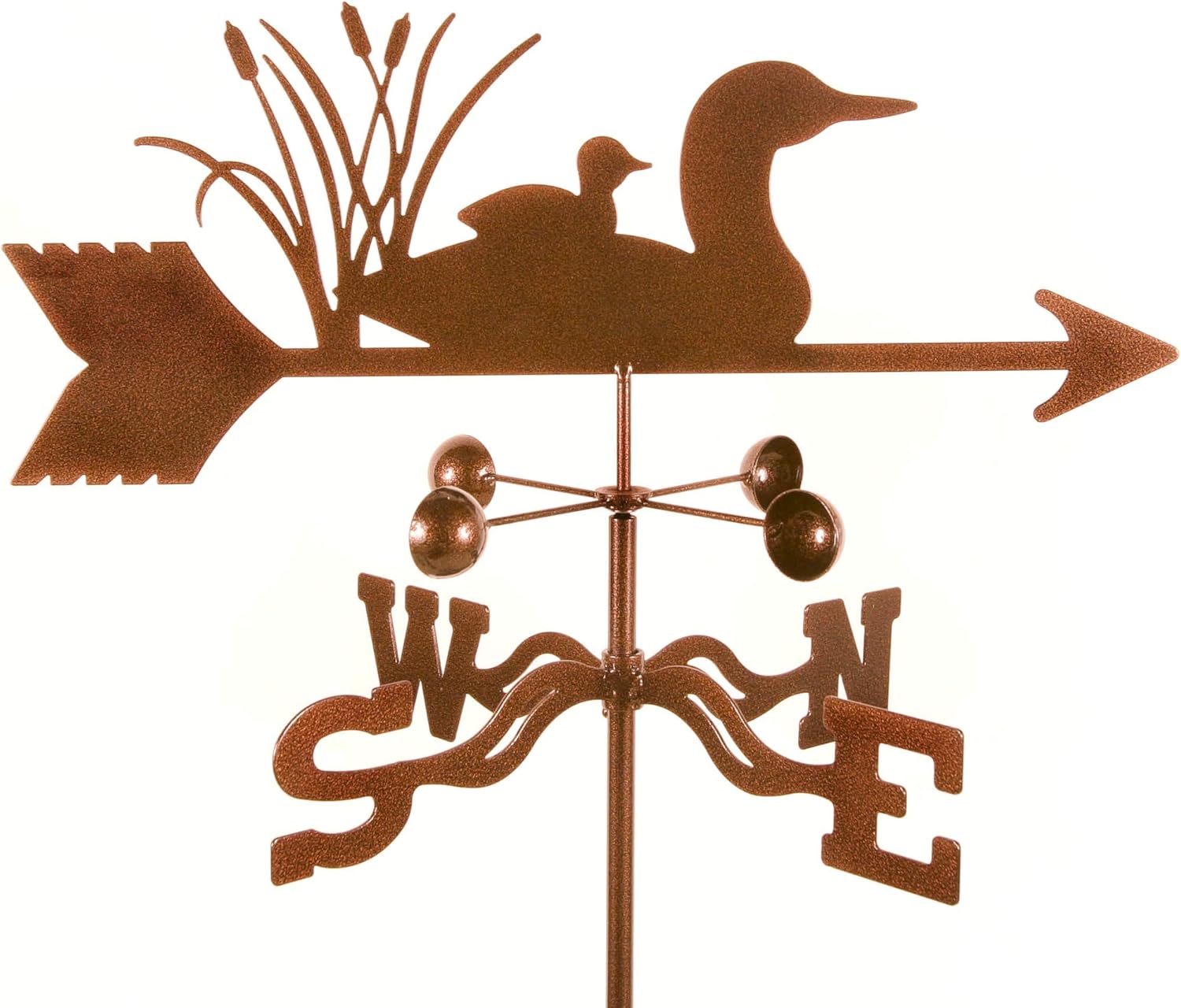 Weathervanes - EZ Vane Loon Weathervane 21 Inch Wide Cupola Mount