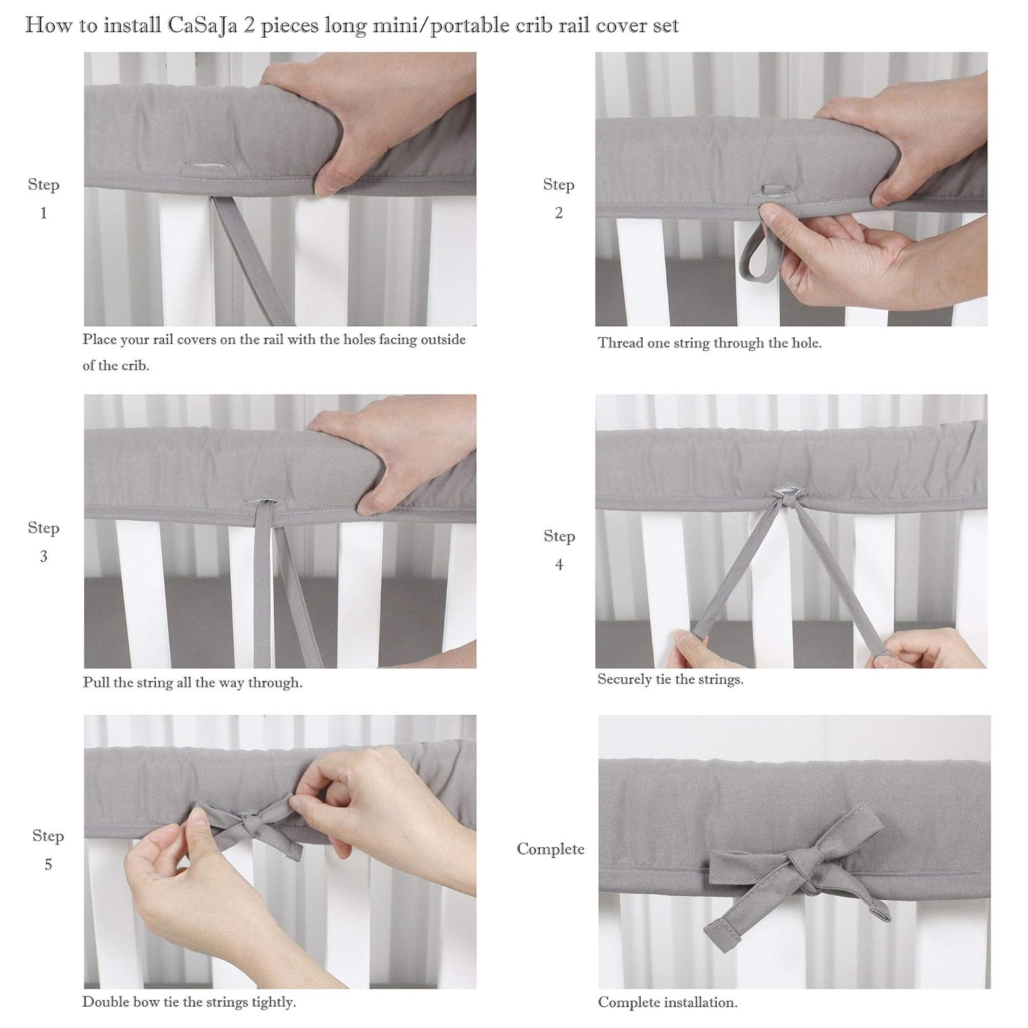 mini crib rail guard