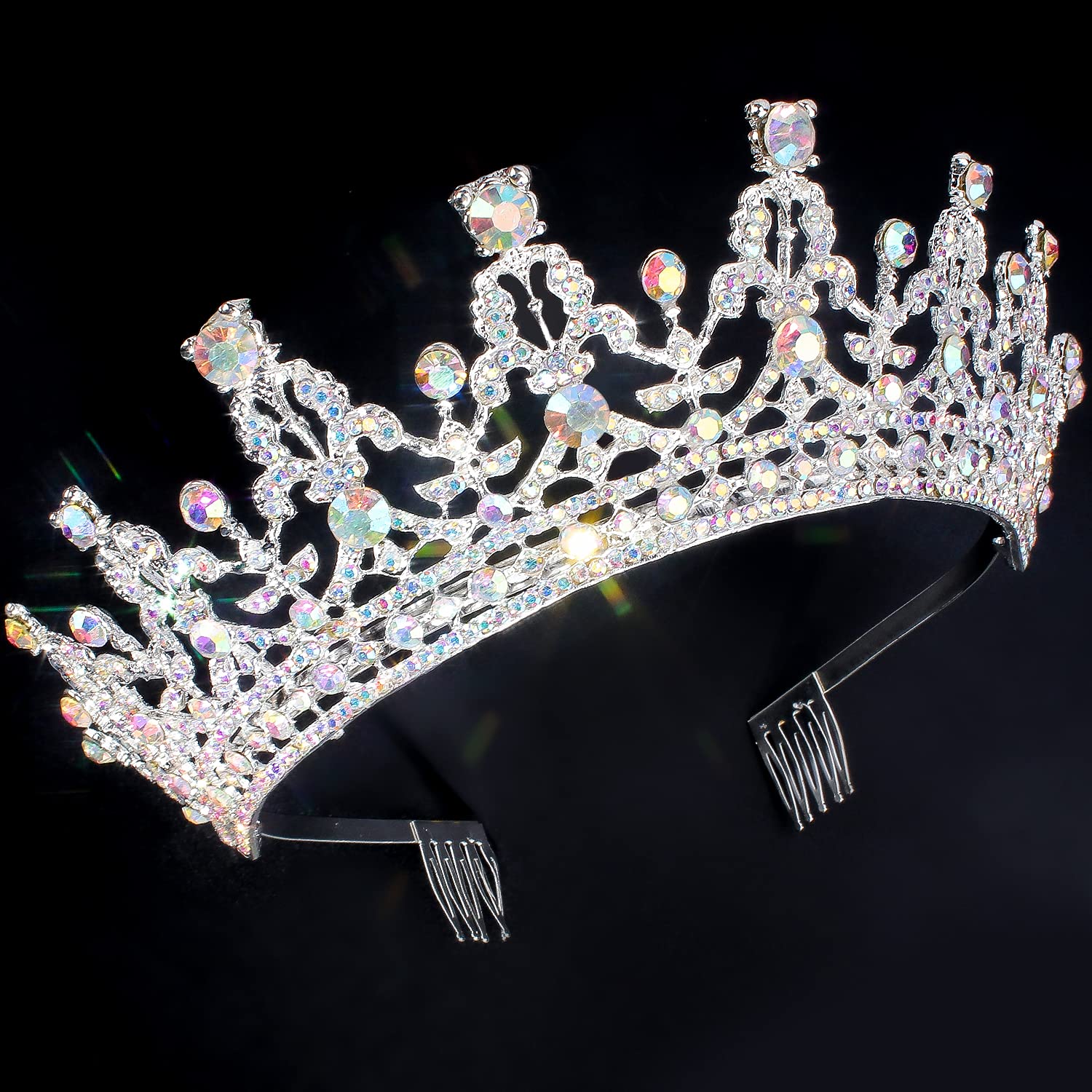 COCIDE Silver Tiara and Crown for Women Birthday