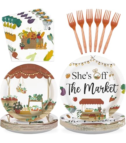 Schärpe 'I'm Fresh Off The Market' – Für Bauernmarkt-Brautduschen