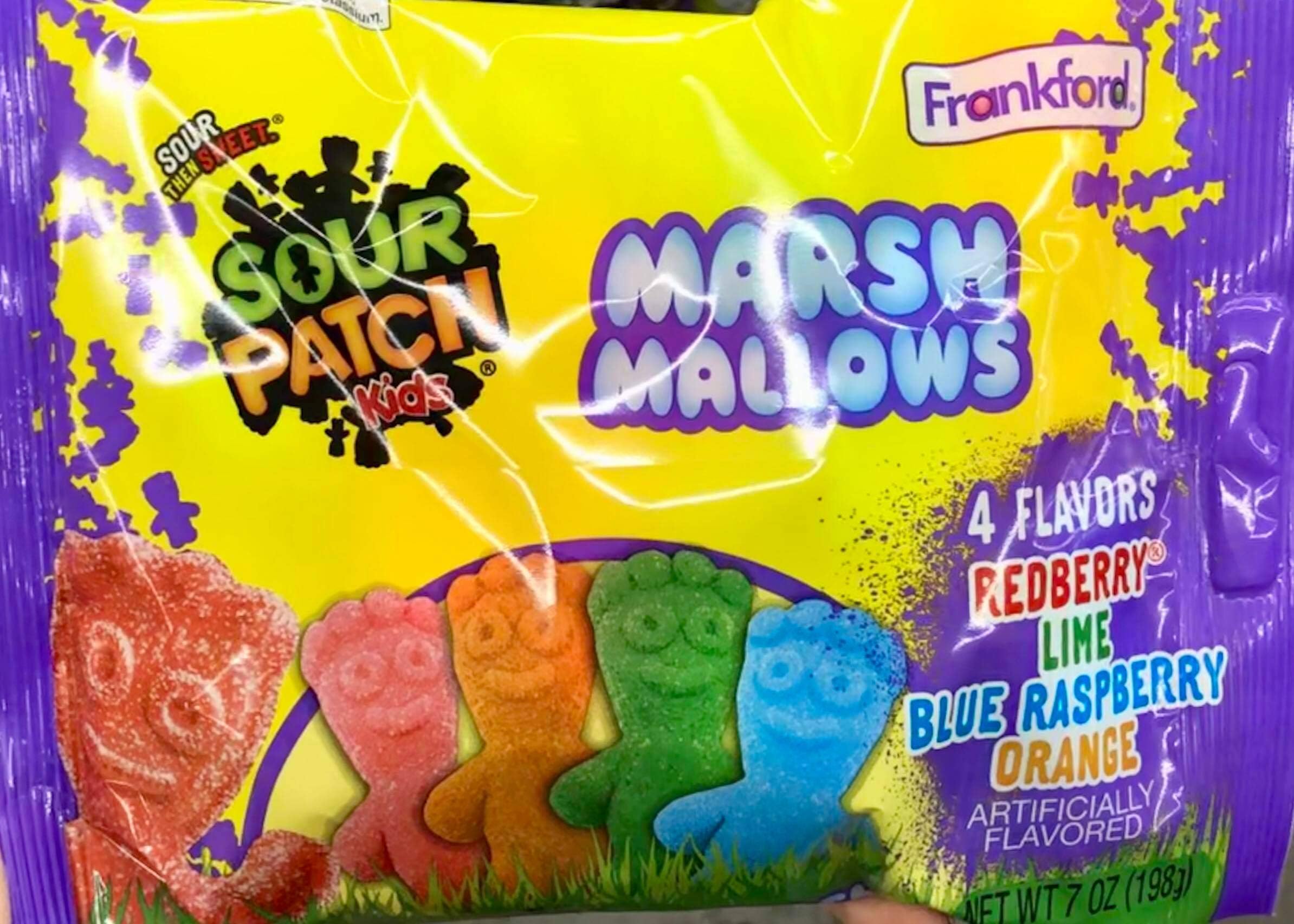 Sour Patch Kids Marshmallows, 7 OZ Bag