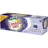 Canada Dry Blackberry Ginger Ale,12 Fl Oz (Pack of 12)