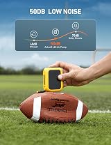 AstroAI Portable Electric Ball Pump with LCD Display, 5 Presets, 6L/min view 8