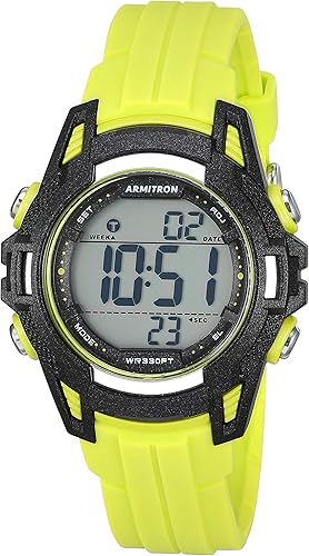 armitron green watch