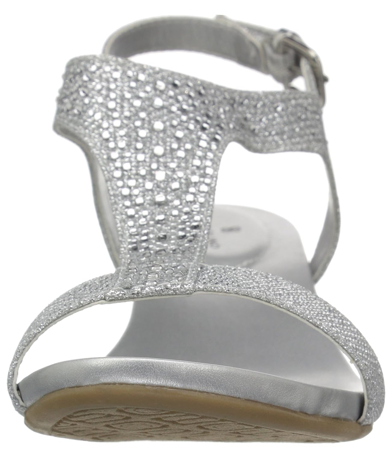 bandolino silver wedge sandals