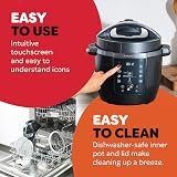 Instant Pot Pro 10-in-1 5.7L Electric Multi-Cooker Black view 3