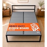Meliusly Heavy Duty Bunkie Board Full Size (54x75) - Under Bed Support | Non-Slip Breathable Support &ndash; Ultra-Low 0.4" Profile, Noise-Free, Silicone Grip, Anti-Sag Slat Foundation, Moisture Resistant