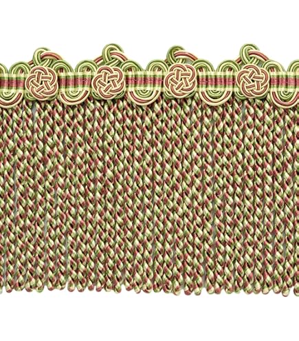 Decopro Frangia Bullion 15 Cm – Bordo Per Tende E Cuscini – Colore PR02 Flambé (Vino), Venduta A Metri (91 Cm) - 3
