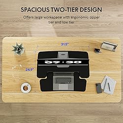 FLEXISPOT 32-inch Height Adjustable Standing Desk
